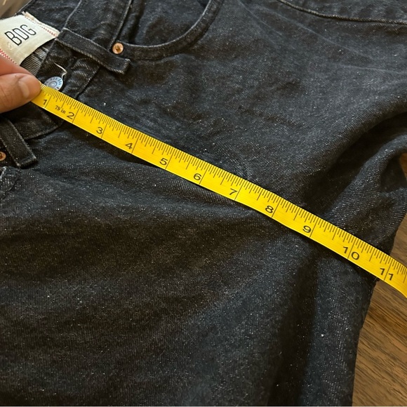 Urban Outfitters BDG Black Cotton Cropped Taper 29 - Picture 8 of 10